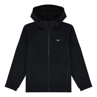 Mizuno Essentials Logo Windbreaker Jacket Black K2CE41D1