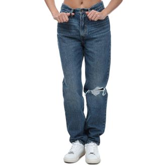 Levi's Dames Levis 80s Mom Jeans in Denim