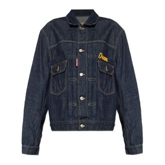 Dsquared2 Mujer, Chaquetas, Azul, Talla: XS