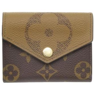 Louis Vuitton Pre-owned Wallets, female, Brown, Size: ONE SIZE Pre-owned Tri-fold Wallet