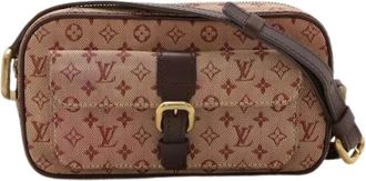 Louis Vuitton Pre-owned Cross Body Bags, female, Red, Size: ONE SIZE Pre-owned Canvas Cross Body Bag