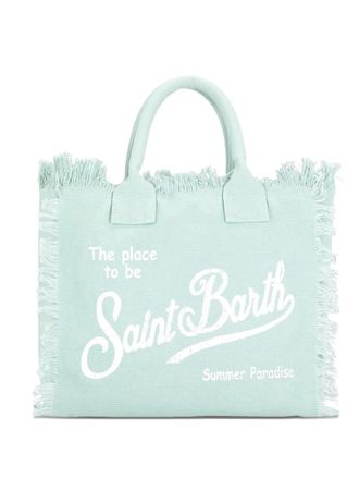 MC2 Saint Barth Vanity tote bag - women - Cotton/Cotton - OS - Green