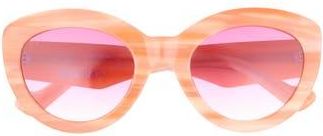 DIFF Eyewear Enid 51mm Cat Eye Sunglasses in Cream at Nordstrom Rack