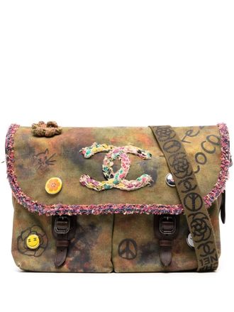 Chanel 2015 Votez Coco messengertas - Groen
