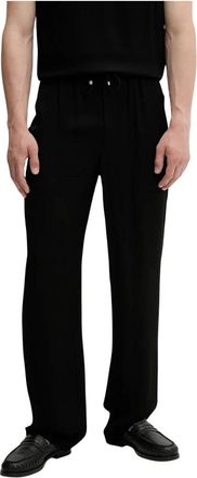Nanushka Demis Straight Broeken - Heren - Straight fit broeken - Zwart - M - Broeken