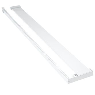 vidaXL Estante De Pared De Ducha Aluminio Cromado 90 Cm Vidaxl