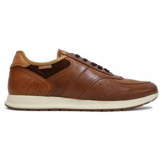Pikolinos Cambil M5N-6201 Leather Mens Comfort Trainers - Cuero - Size:UK 7-7.5