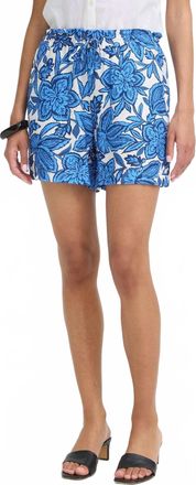 b.young Bethany Bloom Shorts In Blue