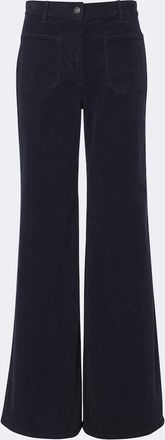 Nili Lotan Florence cotton-blend corduroy wide-leg pants