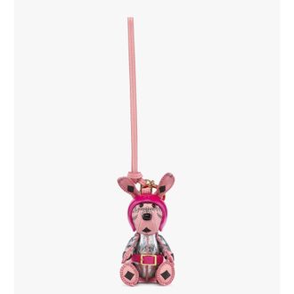 MCM Aren Space Rabbit Charm In Visetos