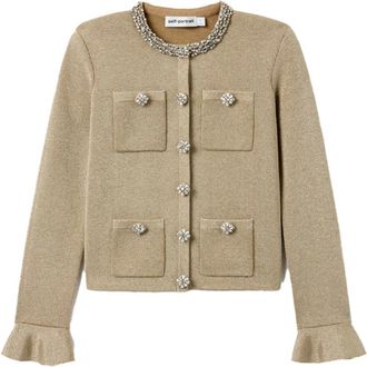 Self Portrait Mujer, Jerseys, Amarillo, Talla: M