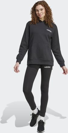 adidas Trainingsanzug ADIDAS SPORTSWEAR W LEISURE TS, Damen, Gr. XL, schwarz, Obermaterial: 93% Baumwolle, 7% Elasthan, Sportanz&uuml;ge Trainingsanzug