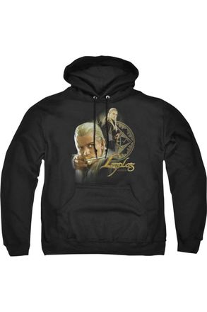 Gildan Lord Of The Rings Legolas Adult Pull Over Hoodie / Hooded Sweatshirt
