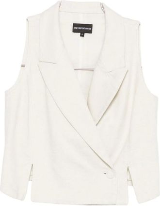 Emporio Armani Donna, Giacche, Bianco, M, new