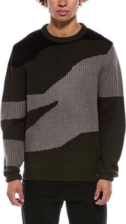 Weatherproof Vintage Weatherproof Vintage Chunky Abstract Colorblock Crewneck Sweater