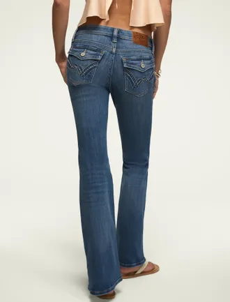 Lucky Brand Womens Low Rise Flare