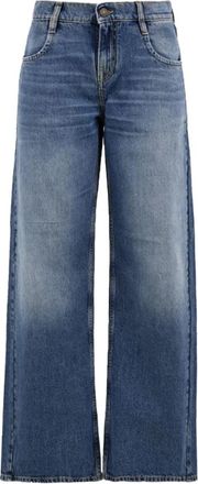 Cycle Blue Denim Jeans - Dames - Loose Fit Jeans - Blauw - W29 - Denim - Jeans