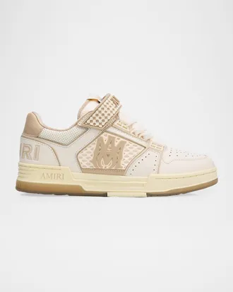 Amiri Men & apos;s Ma Skyline Mesh and Leather Low-Top Sneakers