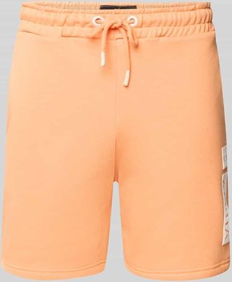 Alpha Industries Alpha Industries Sweatshorts mit elastischem Bund und Tunnelzug in Apricot, Gr&ouml;&szlig;e XXL