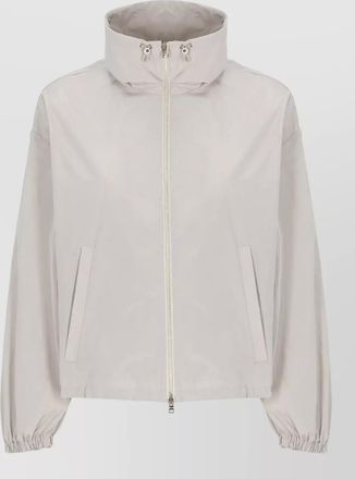 Herno short jacket long sleeves high neck