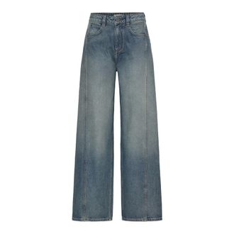 Ichi Ichi - Broek - Dames - Jeans - Blauw - Maat: W33 L32 Denim