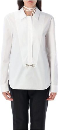 Gucci Shirts, female, White, Size: S Shirt Morsetto