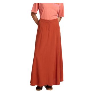 Kocca Maxi Skirts, female, Red, Size: L Long flowing light skirt