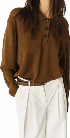 The Garment Madison Man Polo Shirt In Olive