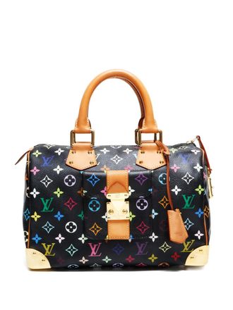 Louis Vuitton 2000-2010 x Takashi Murakami Speedy 30 tote bag - unisex - PVC - One Size - Black