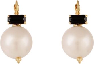 Gas Bijoux Decalcia Gold Plated And Acetate Earrings
