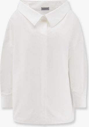 Balenciaga Camicia Stola Oversize in cotone - BALENCIAGA - gender_Woman