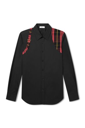 Alexander McQueen Panelled Cotton Shirt