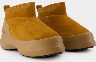 Moon Boot Moon Boot Luna Lage Laarzen - - Su&egrave;de - Bruin