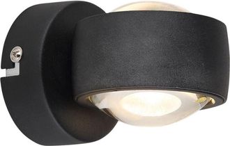 Globo Lighting lampada da parete - RANDI - nero - metallo - LED - 78290B