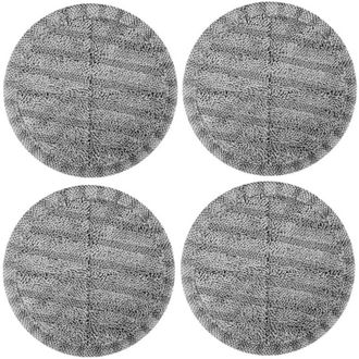 OEM Panni Di Ricambio In Microfibra Per Mocio Elettrico (grigi, 4 Pezzi, Per Modello G29 G28, Adatti Per Sostituire Panni Con Diametro Di 6,3 Pollici) - C