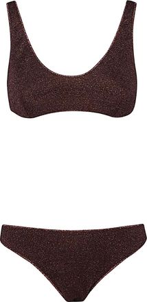 Os&eacute;ree shimmer sea bikini - Brown