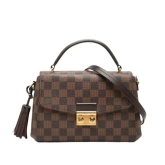 Louis Vuitton Pre-owned Croisette - Dames - Pre-owned - Bruin - Maat: ONE Size Leer