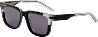 Nike Mens 54 mm Black Sunglasses