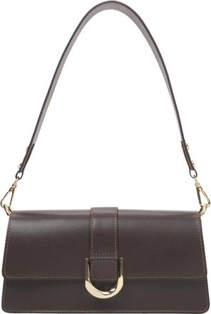 Estro & Luminara Schoudertas - Dames - Schoudertassen - Bruin - ONE Size - Leer - Tassen