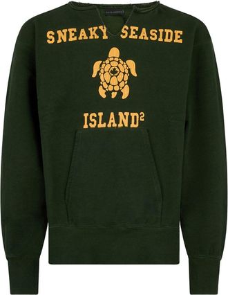 Dsquared2 Crew Neck Sweatshirt with Graphic Motif
