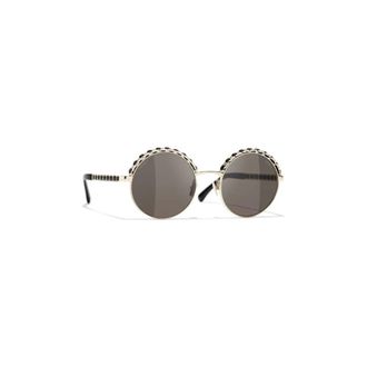 Chanel Sunglasses, female, Multicolor, Size: 53 MM Ch4265Q C3953 Sunglasses