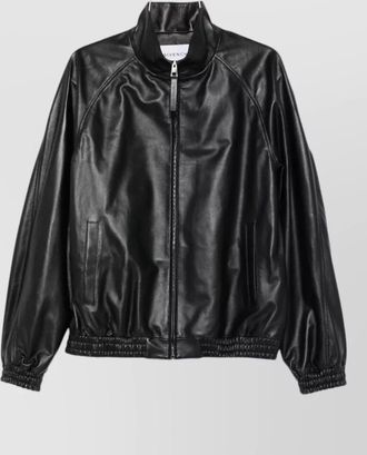Givenchy leather coat