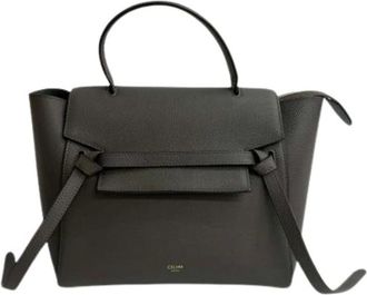 Celine Pre-owned Handbags, female, Gray, Size: ONE SIZE Pre-owned Vintage Handbag