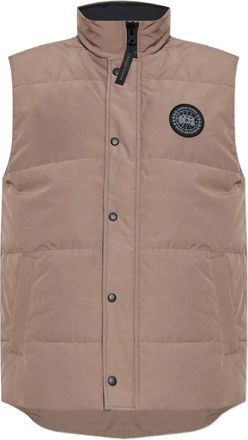 Canada Goose Garson snap-fastening padded gilet - Neutrals
