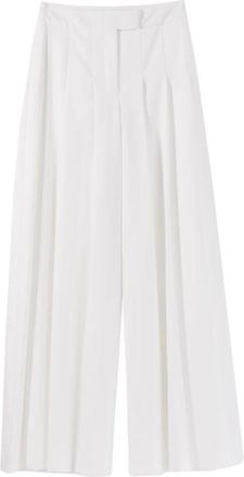 Karl Lagerfeld Summer Occasion Suite Broeken - Dames - Wijde Broeken - Wit - S - Polyester - Broeken