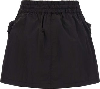 Diesel Crumpled Technical Nylon Shorts - Black