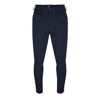 HUGO BOSS Mens Kane Straight Leg Trousers (Dark Blue) - Size 38 Regular