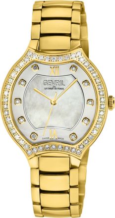 Gevril Group Lugano Diamond Womens Watch