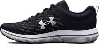 Under Armour Charged Assert 10 4E Wide Black White 3026176-001