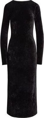 Ralph Lauren VELVET SCOOPBACK DRESS